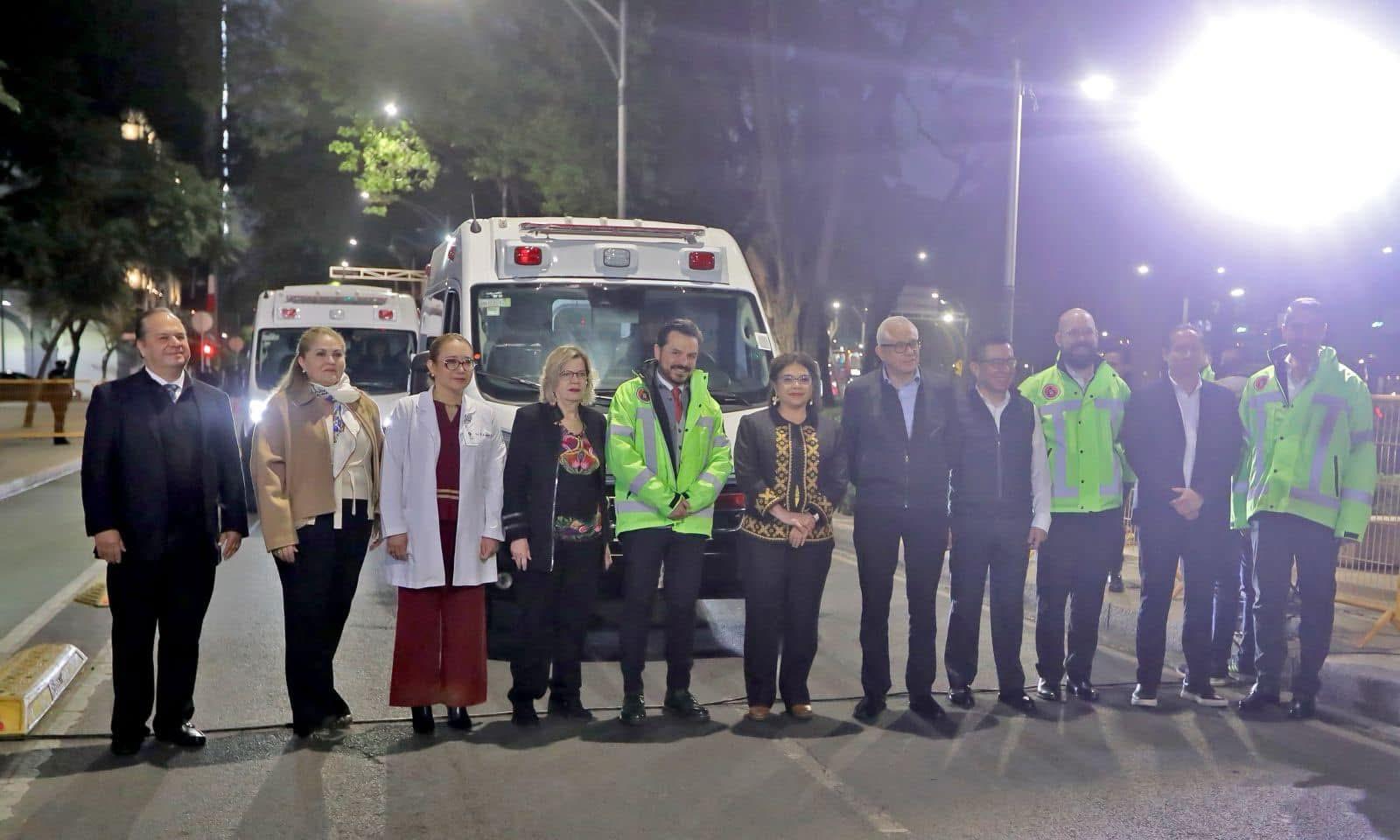 Ponen en marcha mil ambulancias para el IMSS en la CDMX