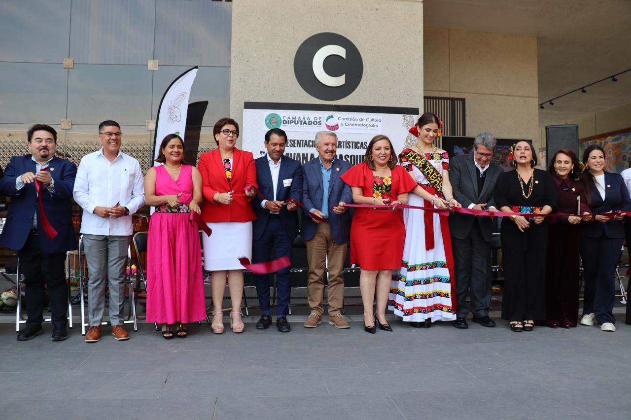 Tabasco lleva su esencia a la cámara de diputados con la "caravana tabasqueña" la revista del sureste mx Cara 1