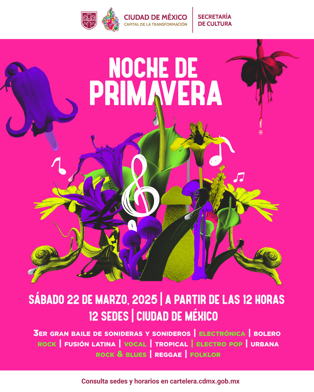 Llega a cdmx el festival noche de primavera: clara brugada invita a disfrutar este magnífico evento la revista del sureste mx Primavera 1