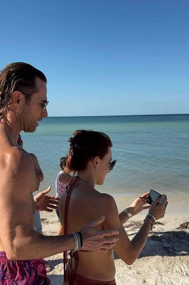 Sebastián rulli y angelique boyer sorprenden a familias yucatecas en telchac puerto la revista del sureste mx Yucatan 2