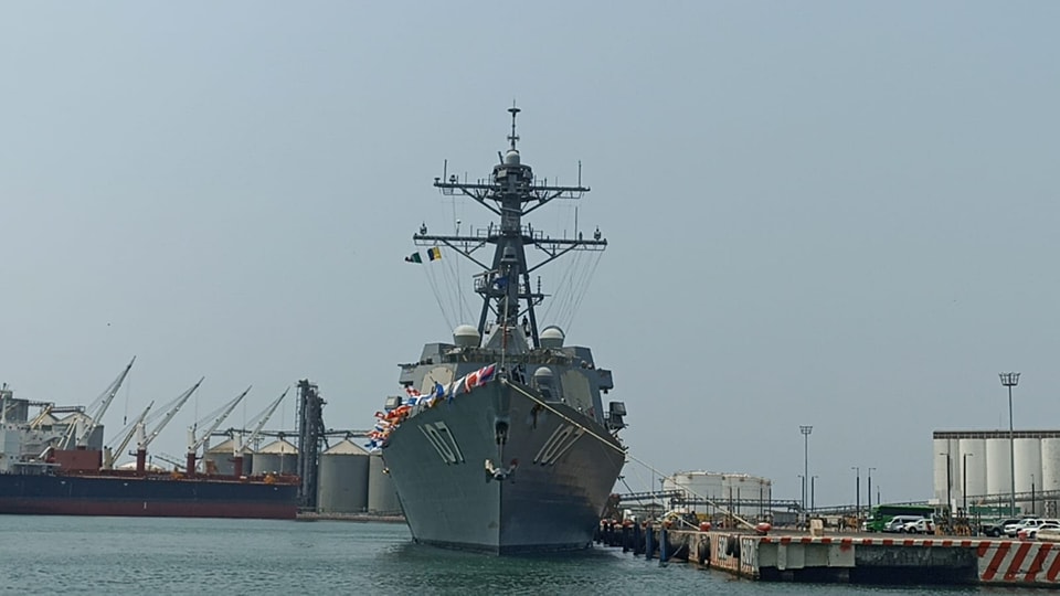 Destructor uss gravely llega a veracruz; así luce el buque la revista del sureste mx Barco 1
