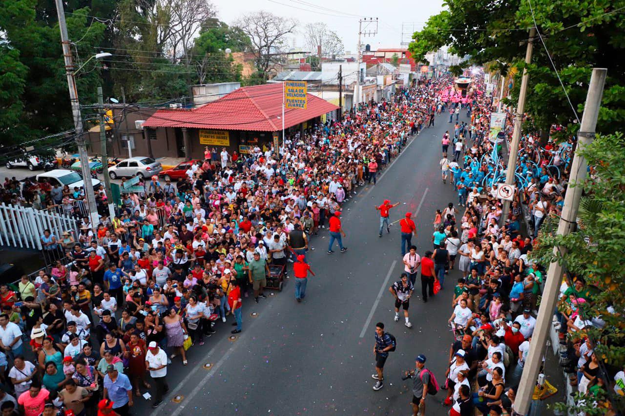 ¡todo listo! Garantizan la seguridad en desfile de carros alegóricos de este domingo la revista del sureste mx Des 1