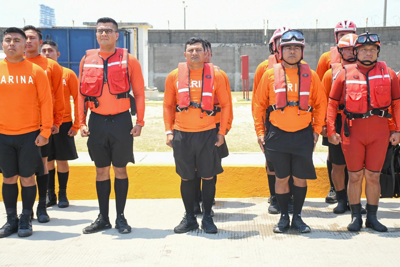 Personal naval realizó simulacro de búsqueda y rescate en la mar, en tabasco la revista del sureste mx Marina 3