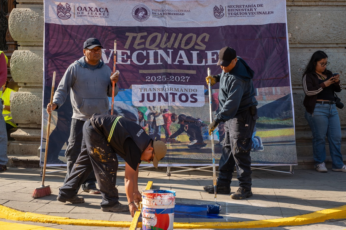 Oaxaca de juárez transforma su centro histórico con tequio vecinal la revista del sureste mx O 2