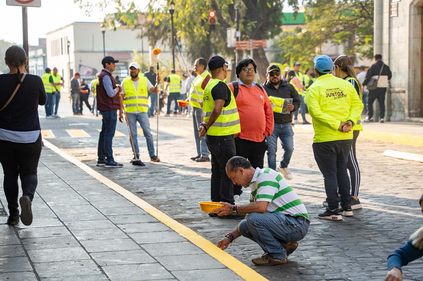 Oaxaca de juárez transforma su centro histórico con tequio vecinal la revista del sureste mx O 3