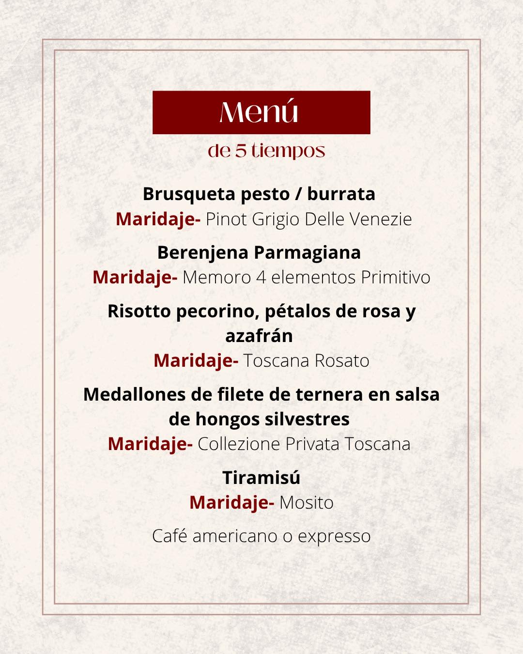 Maridaje de lujo y cocina de autor este 25 de junio en da cetto ristorante la revista del sureste mx Maridaje 2