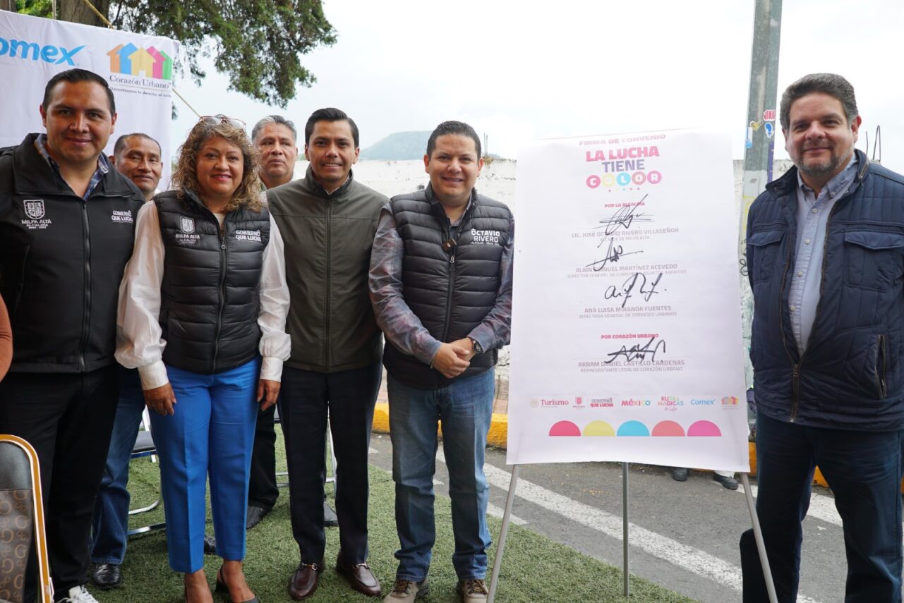 ¡milpa alta se llena de color! Arranca programa que transforma con arte y comunidad la revista del sureste mx Milpa