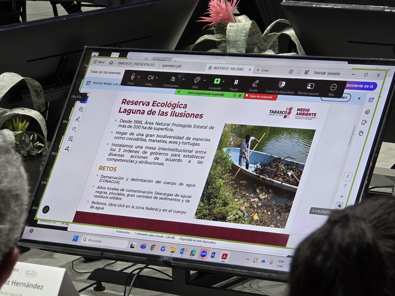 Tabasco expone en reunión nacional de profepa sus acciones frente a retos ambientales la revista del sureste mx Acciones 3