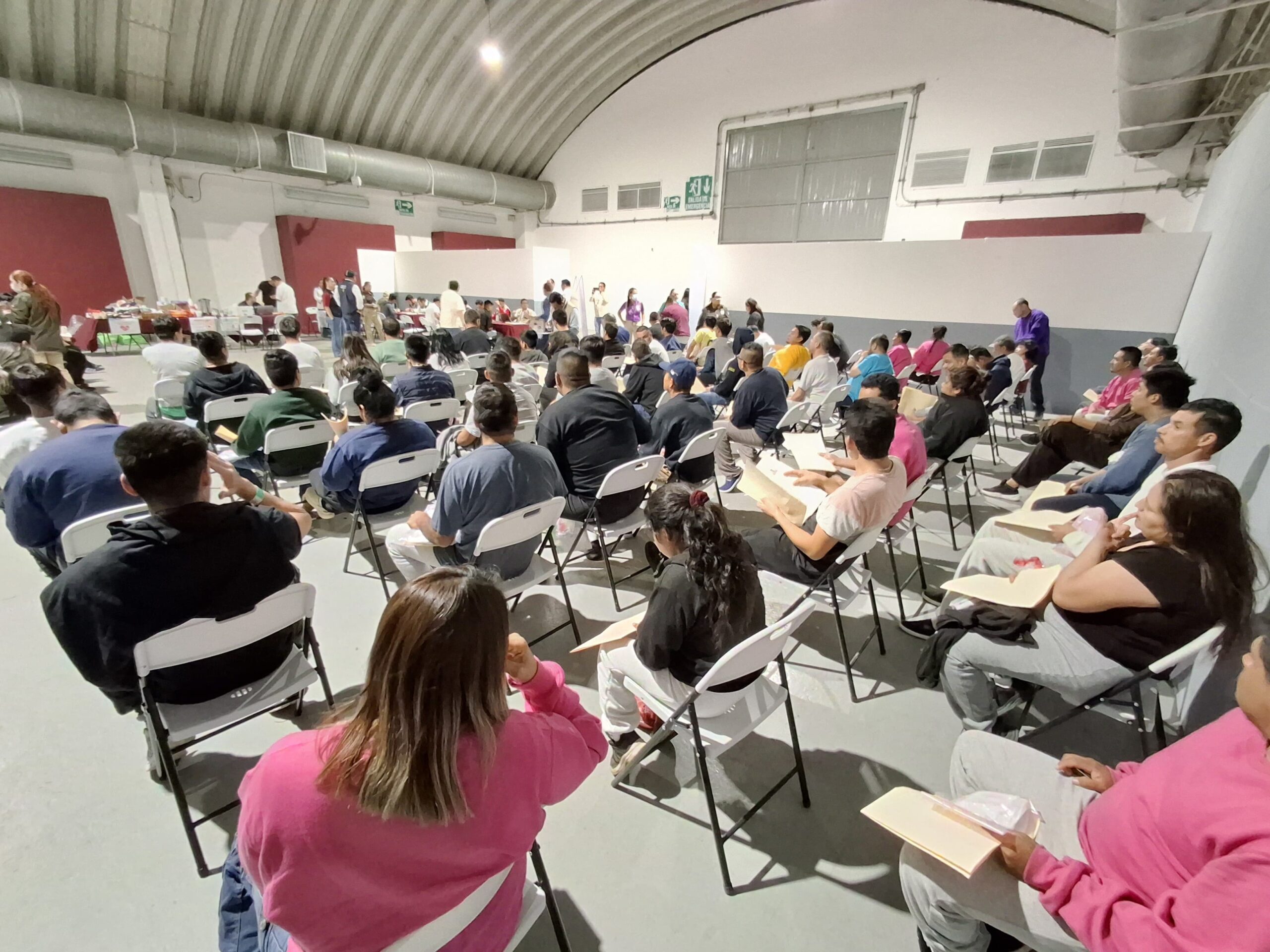 Centro de Atención recibe a 124 connacionales repatriados con trato digno y calidez