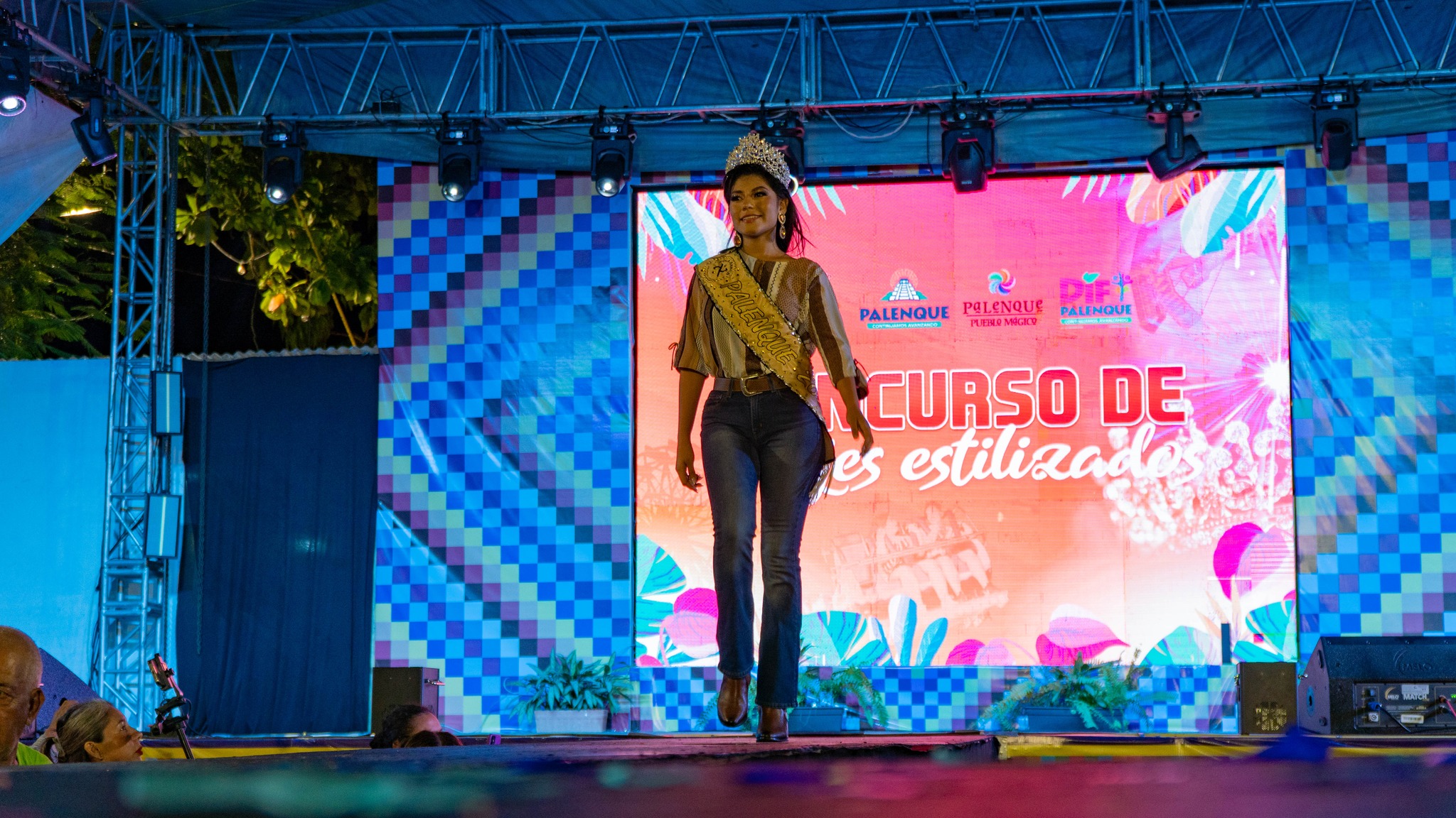 Todo listo en Palenque para la elección de la Reina de la Feria 2025; Cerrará con Chico Che Chico