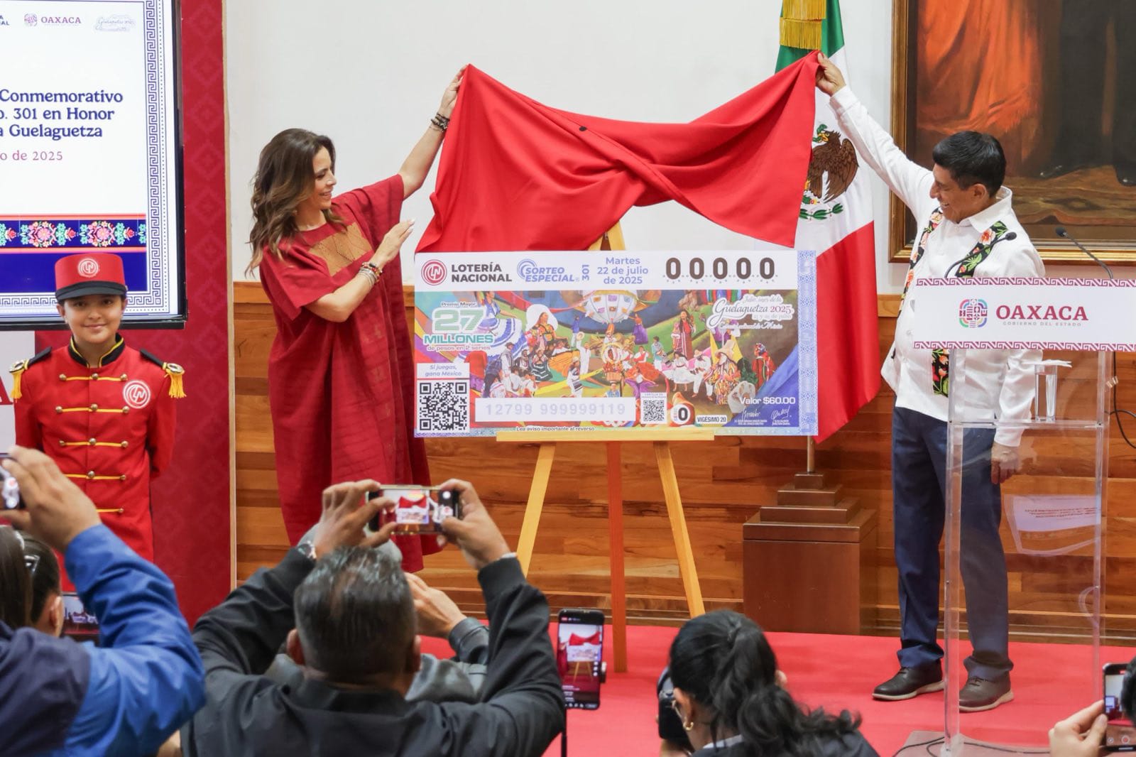 Lotería nacional rinde homenaje a la guelaguetza con sorteo especial en oaxaca la revista del sureste mx Loeterianacional 2