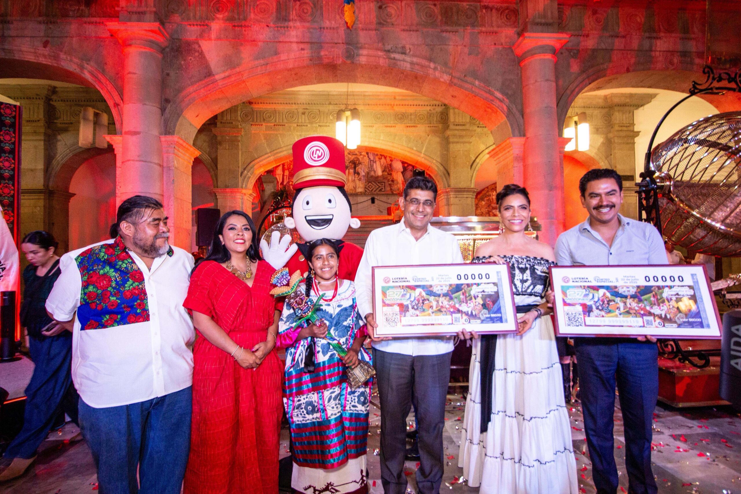 Lotería nacional celebra la guelaguetza con sorteo especial en oaxaca la revista del sureste mx Lotenal 2 Scaled