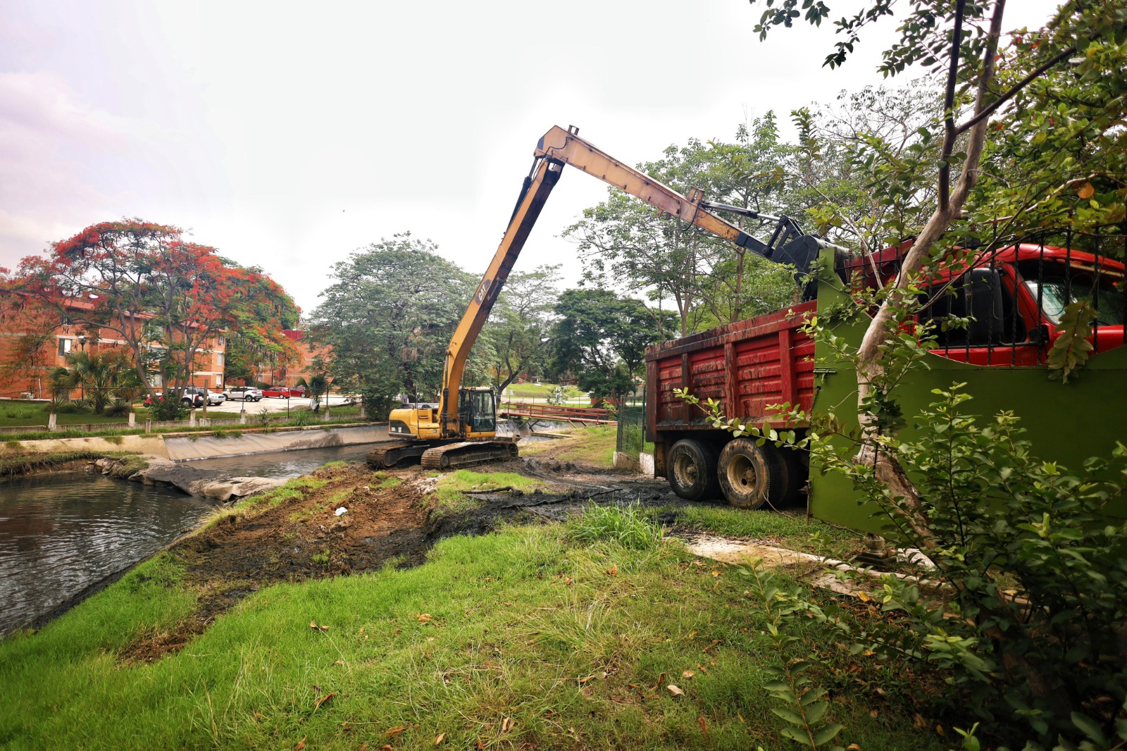 Javier may cumple compromiso ambiental con trabajos en la laguna de las ilusiones la revista del sureste mx Vasocencali 3