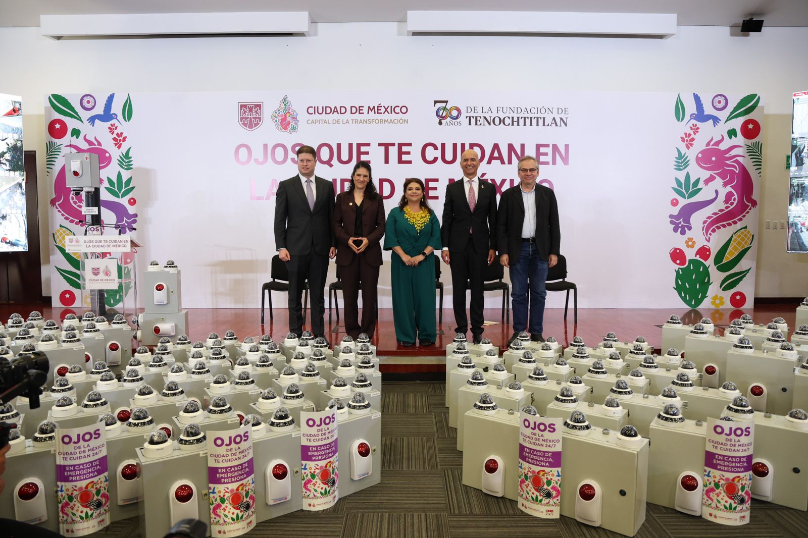 Cdmx, la más videovigilada de américa: brugada entrega 30 mil cámaras y 15 mil tótems la revista del sureste mx Camara 3