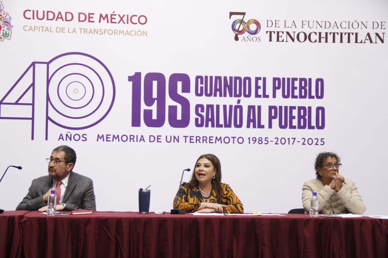 Clara brugada anuncia homenajes por 40 años del 85 y 8 de septiembre del 2017 la revista del sureste mx Sismo 2