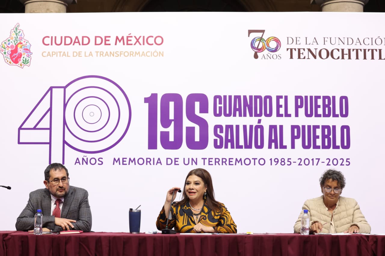 Clara brugada anuncia homenajes por 40 años del 85 y 8 de septiembre del 2017 la revista del sureste mx Sismo 4