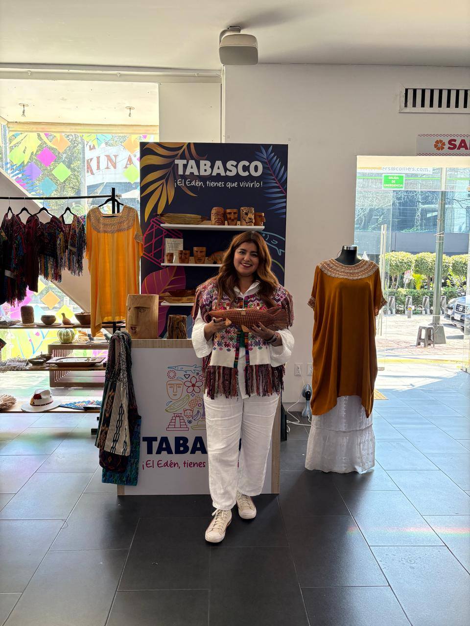 Tabasco deslumbra en Punto México con una muestra que combina tradición, arte y sabor