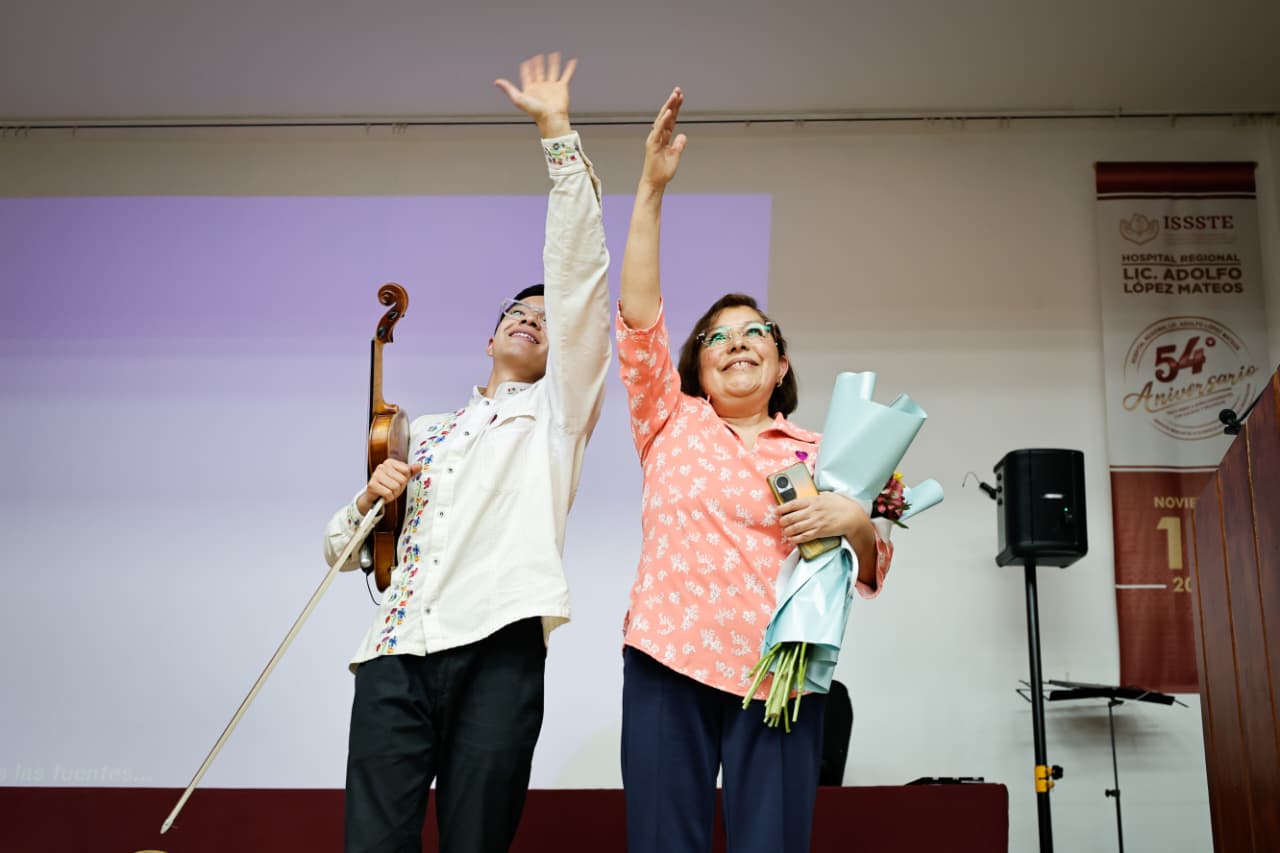 En el marco del día mundial del corazón: joven violinista celebra la vida con emotivo recital en el issste la revista del sureste mx Whatsapp Image 2025 10 02 At 11.28.49 Am