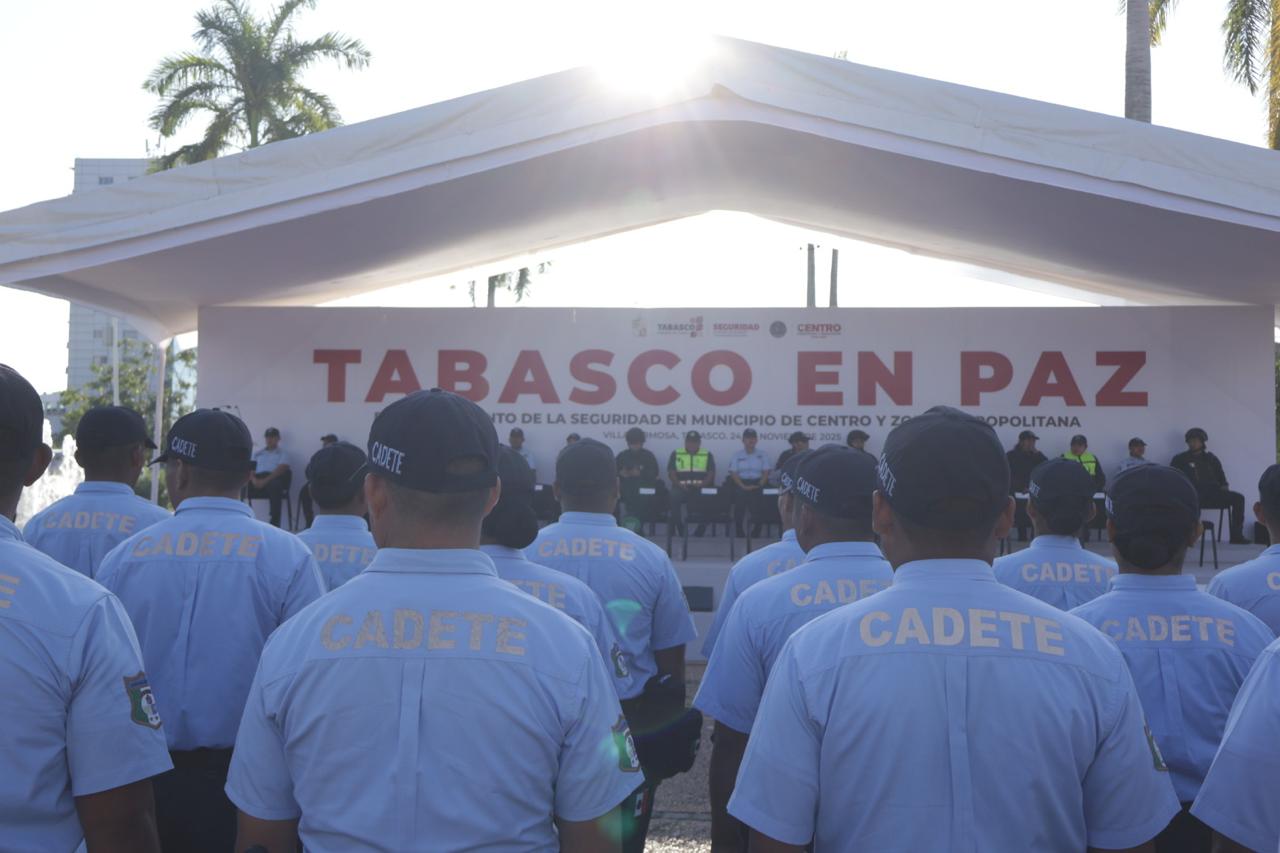 “javier may da banderazo a la policía metropolitana: inicia la estrategia ‘tabasco en paz’” la revista del sureste mx 587182754 1159419906351461 3493968474986604988 N