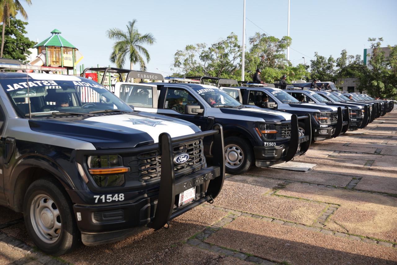 “javier may da banderazo a la policía metropolitana: inicia la estrategia ‘tabasco en paz’” la revista del sureste mx 587744550 1159420073018111 1601914556875282362 N