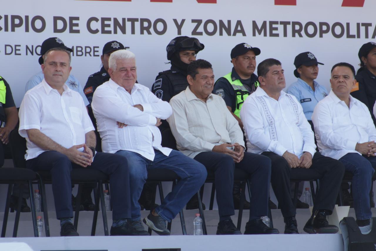 “javier may da banderazo a la policía metropolitana: inicia la estrategia ‘tabasco en paz’” la revista del sureste mx 588438540 1159416179685167 2451772647134213821 N