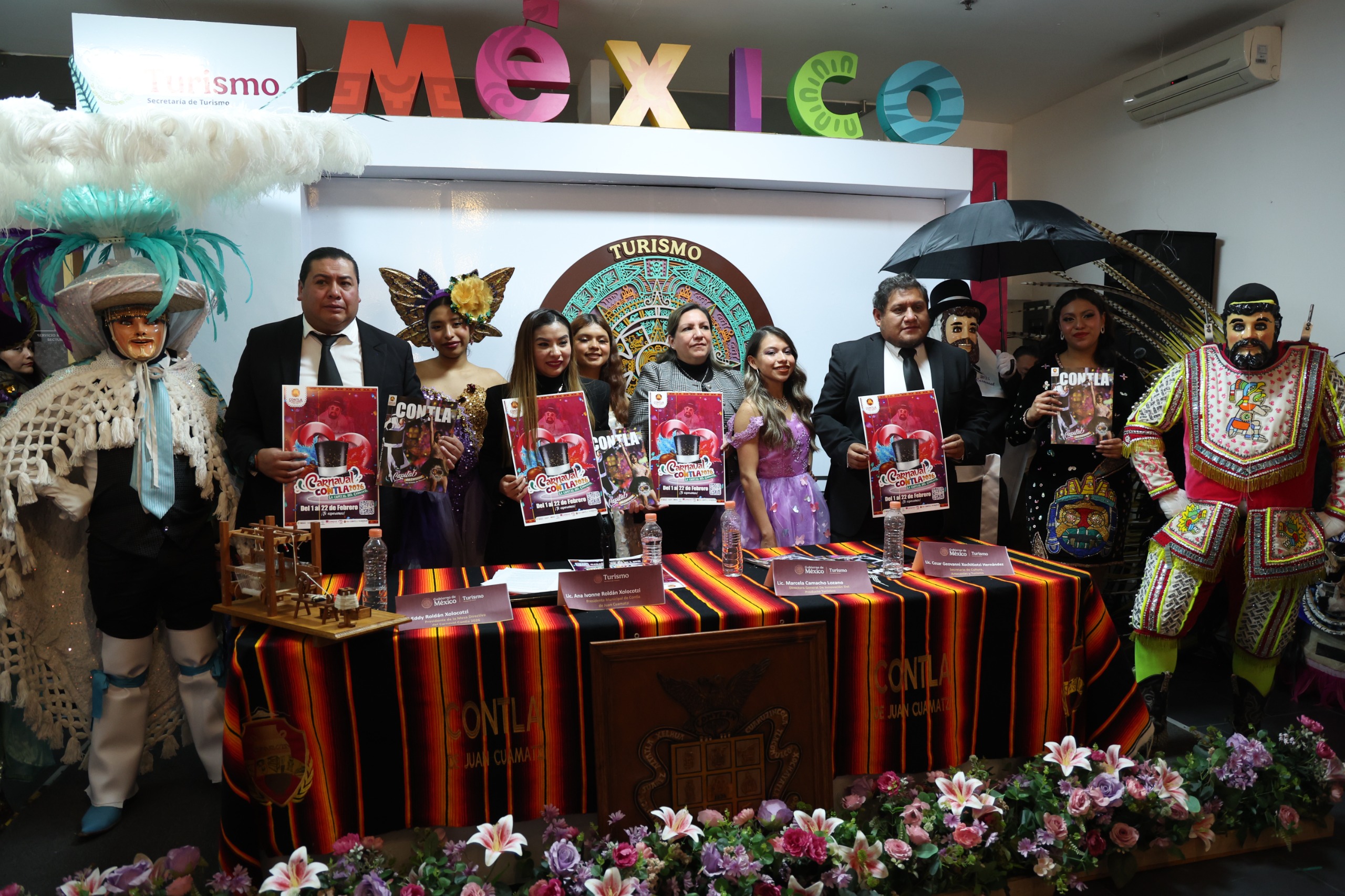 Punto méxico es sede de la presentación oficial del carnaval contla de juan cuamatzi 2026: tradición, identidad y 238 años de historia la revista del sureste mx Comunicado 256 2