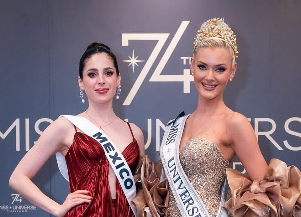 Fatima Bosch Recibe La Banda De Mexico Rumbo A Miss Universo 2025