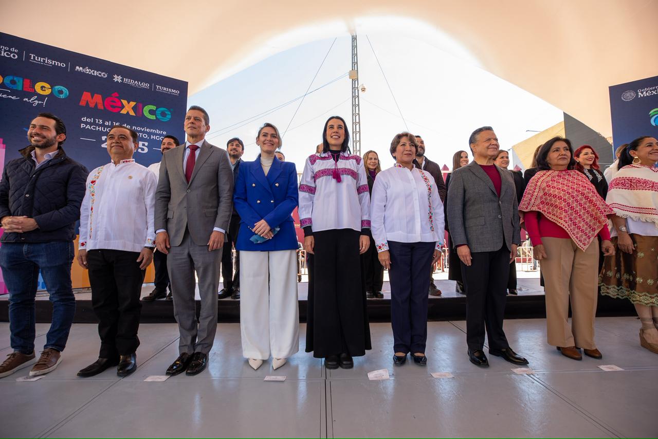 Entre cultura y tradición, realizan el corte de listón del tianguis nacional de pueblos mágicos 2025 en pachuca, hidalgo la revista del sureste mx Img 20251114 Wa0096