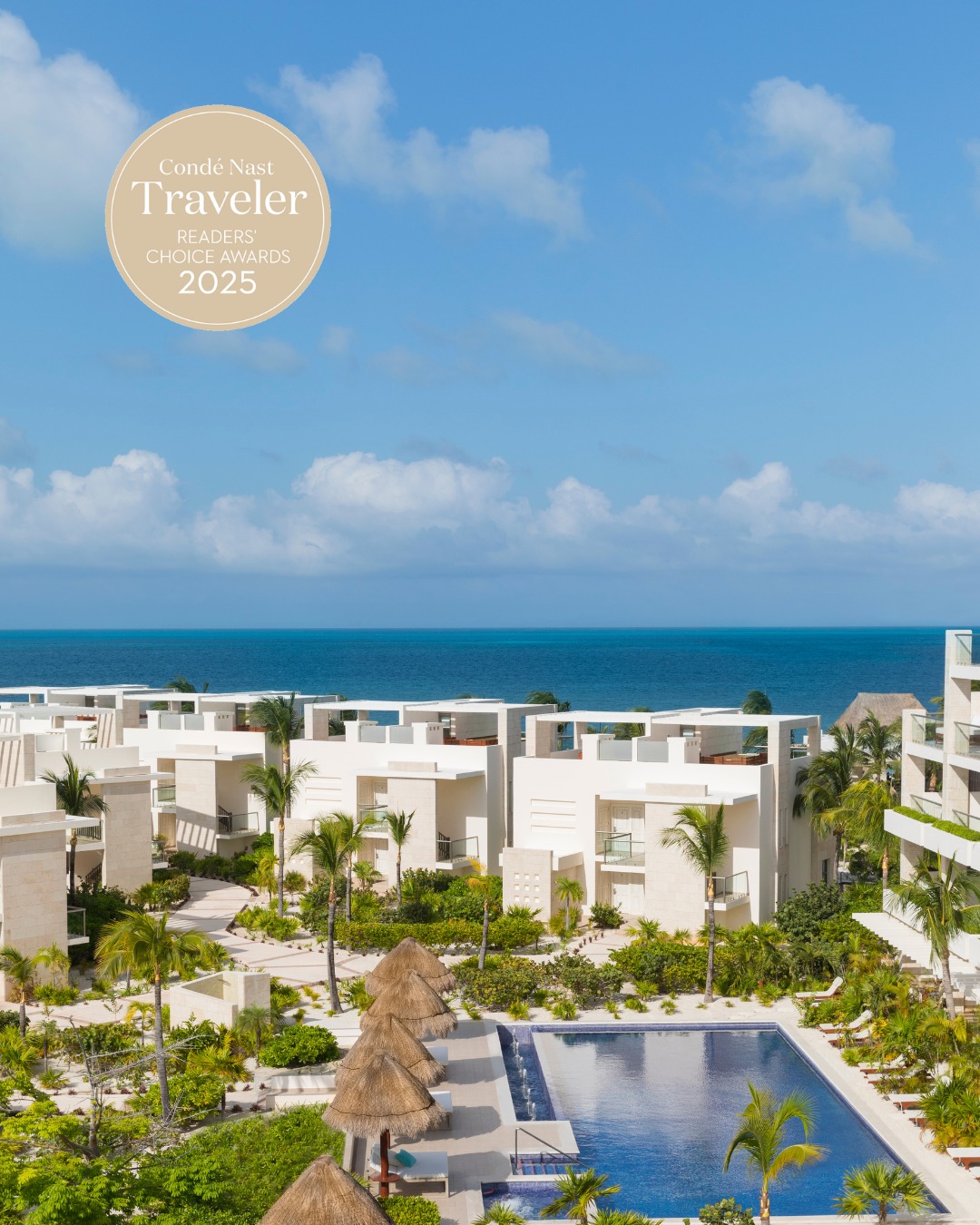 We Are Honored To Be Among The Top 20 Favorite Resorts In Eastern Mexico According To Conde Nast