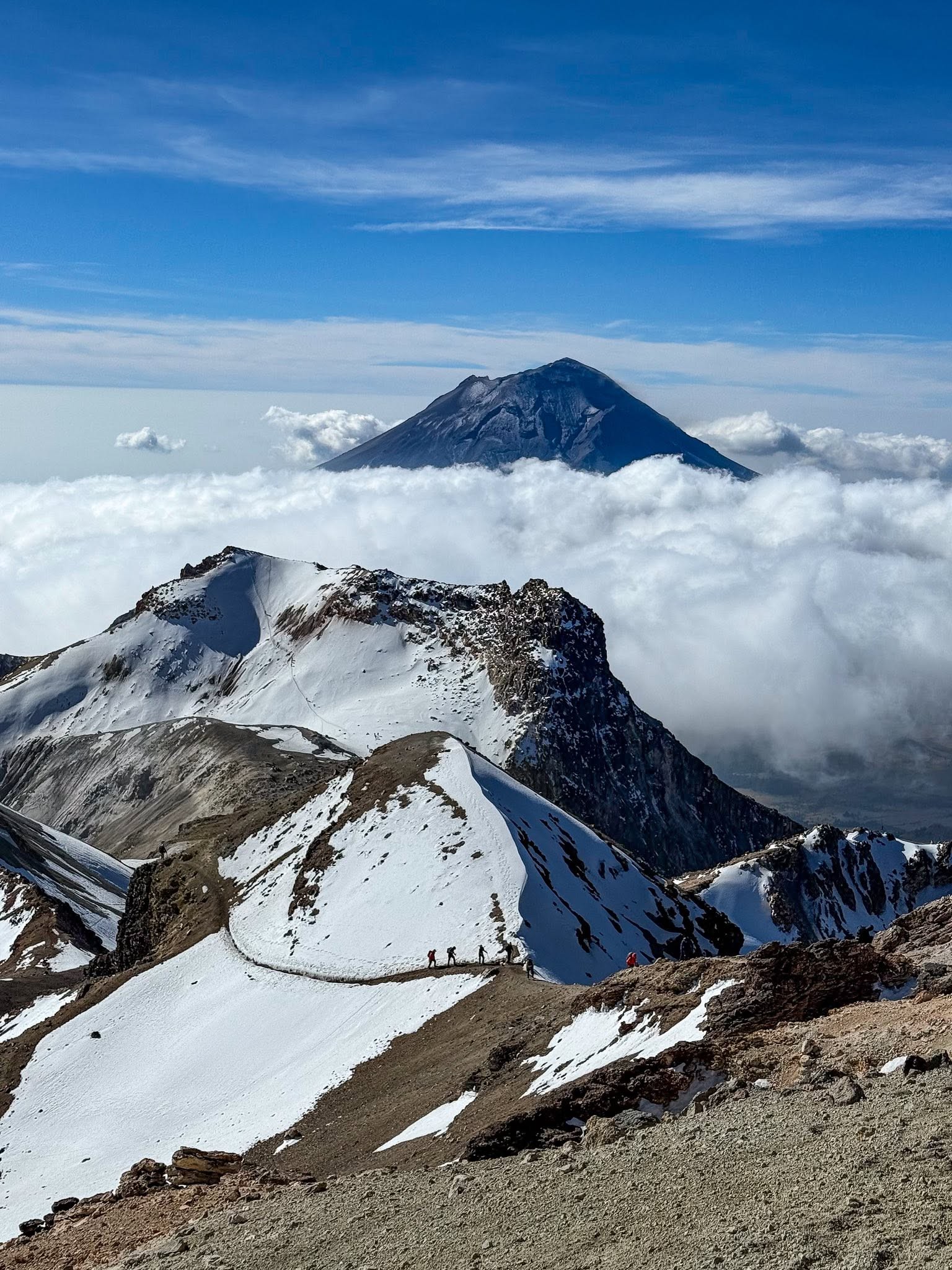 Destinos nevados en méxico para vivir una navidad mágica este diciembre la revista del sureste mx Ztaccihuatl Popocatepetl Nieve