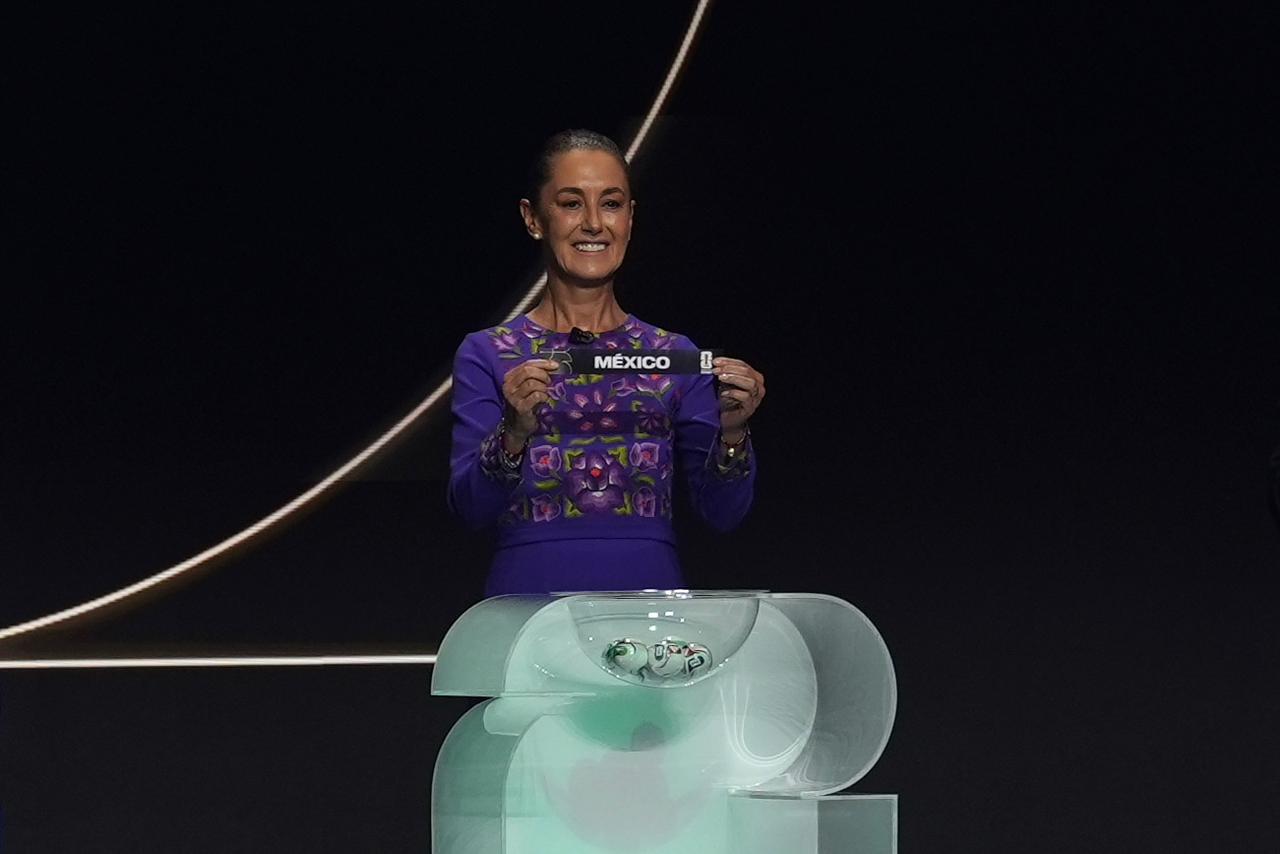 México hace historia: sheinbaum celebra el honor de ser sede del mundial 2026 por tercera vez la revista del sureste mx 051225 Csp Sorteo Copa Mundial 1