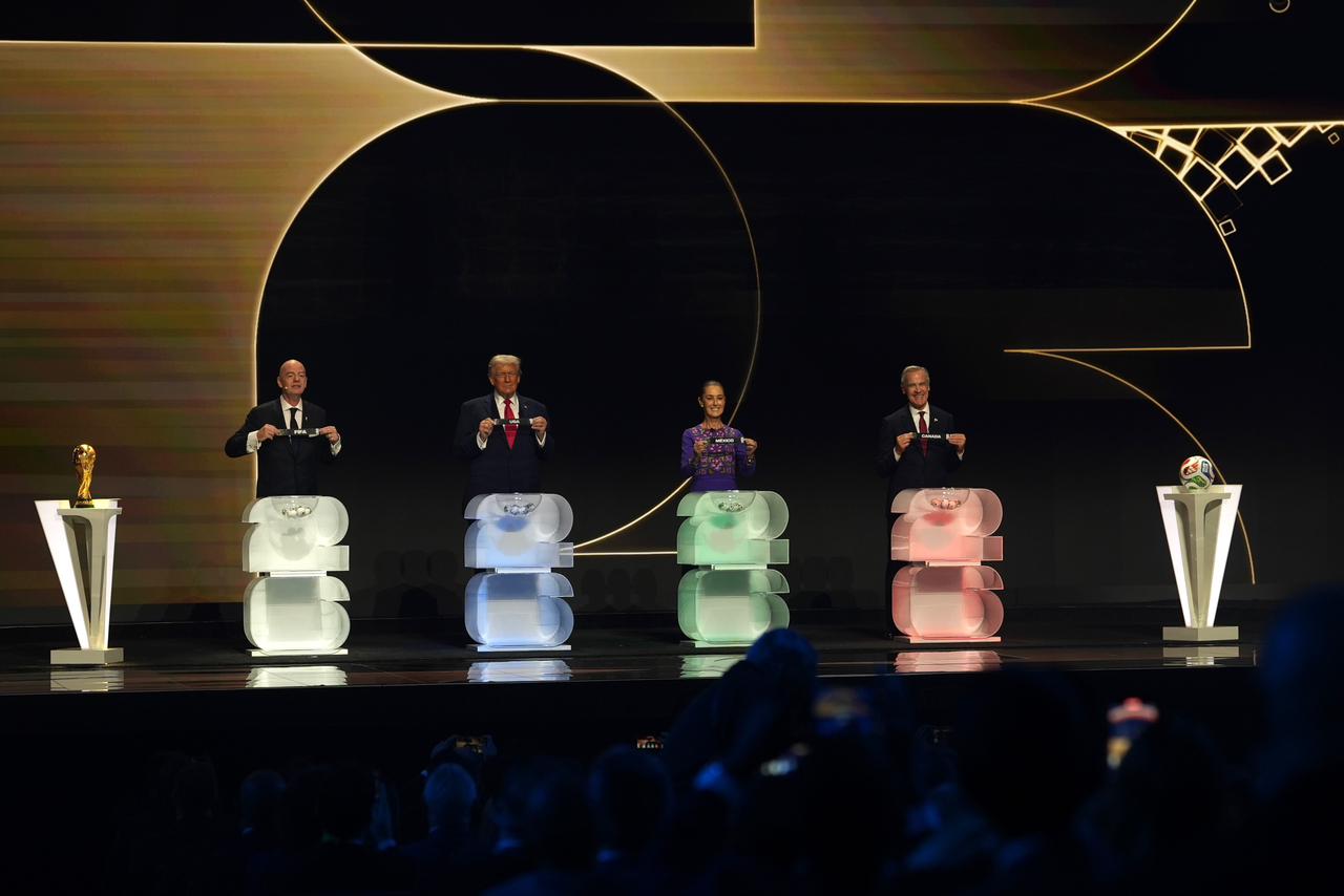 México hace historia: sheinbaum celebra el honor de ser sede del mundial 2026 por tercera vez la revista del sureste mx 051225 Csp Sorteo Copa Mundial 5