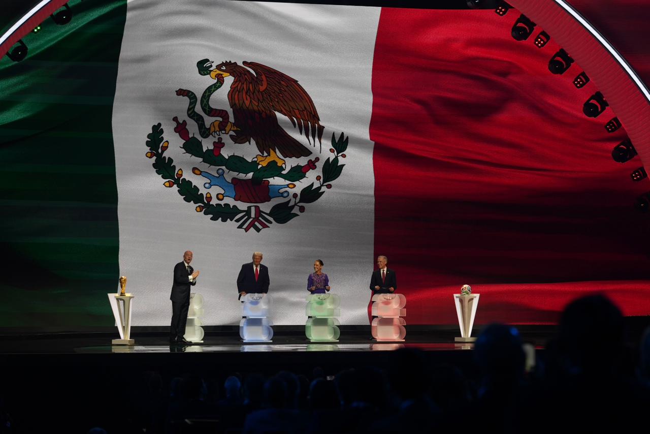 México hace historia: sheinbaum celebra el honor de ser sede del mundial 2026 por tercera vez la revista del sureste mx 051225 Csp Sorteo Copa Mundial 6
