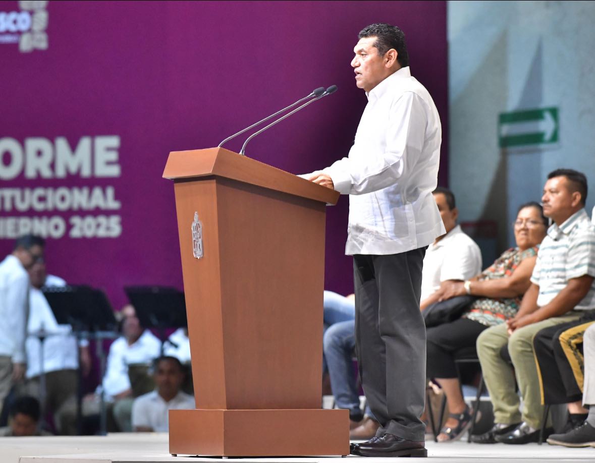 “javier may presenta un informe histórico: tabasco acelera su transformación con obras, justicia social y seguridad rumbo a 2026” la revista del sureste mx 578282779 1310092864490758 1702911686965692505 N