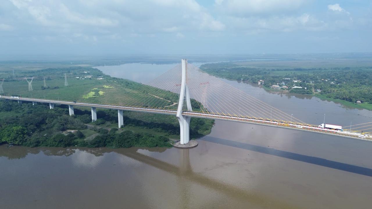 SICT moderniza el Puente Antonio Dovalí Jaime, una obra clave que impulsa la conectividad y el desarrollo del sur de Veracruz