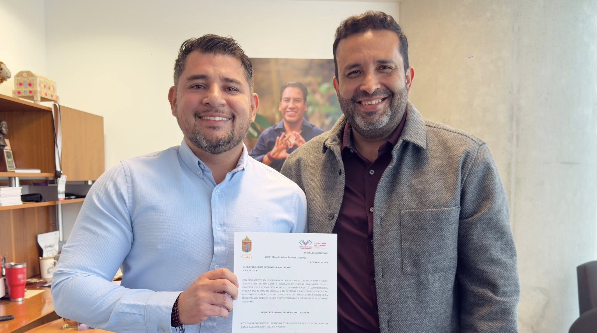 Chiapas fortalece su gabinete: gerardo ortiz de montellano asume la subsecretaría de desarrollo turístico la revista del sureste mx Chiapas Fortalece Su Gabinete Gerardo Ortiz De Montellano Asume La Subsecretaria De Desarrollo Turistico E1769785357121