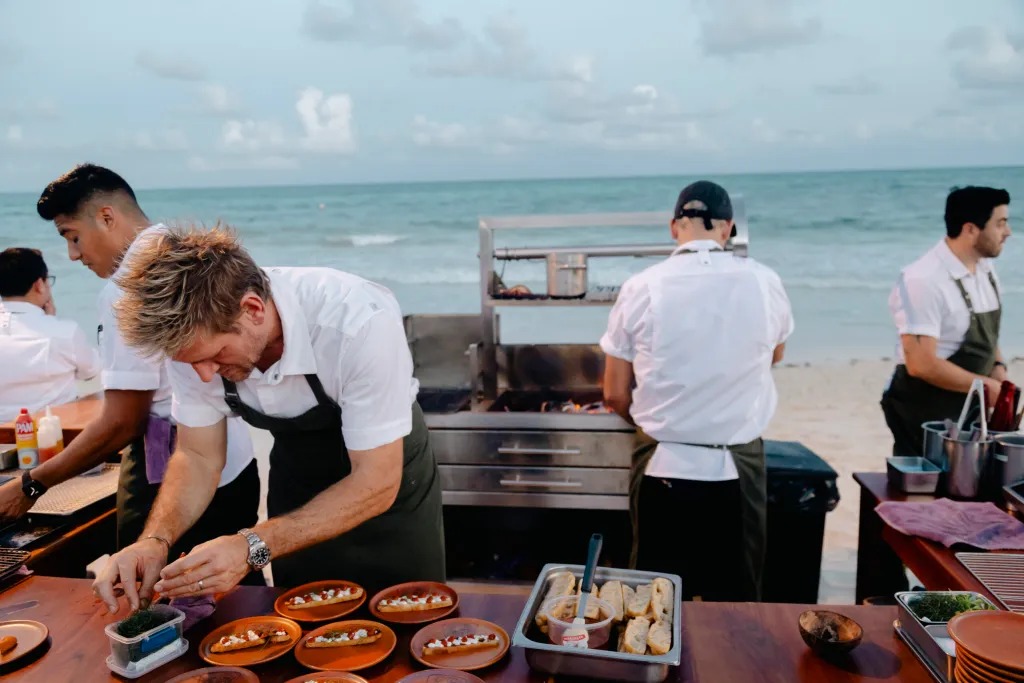 Fuego Mar Y Alta Cocina Asi Se Vivio La Cumbre Gastronomica Mas Exclusiva De La Riviera Maya