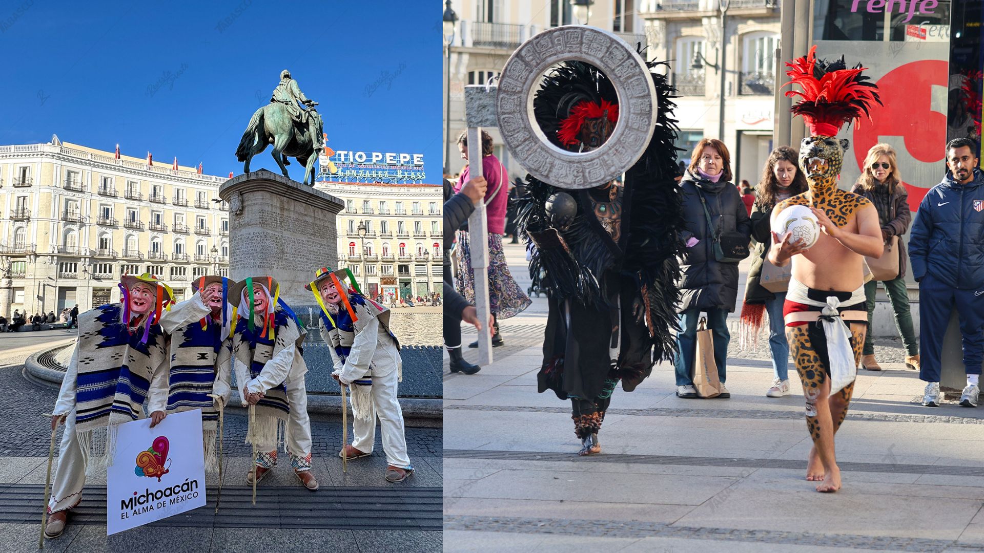 Mexico Esta De Moda En Madrid Pok Ta Pok Y La Danza De Los Viejitos Llenan De Tradicion Las Calles Rumbo A Fitur 2026