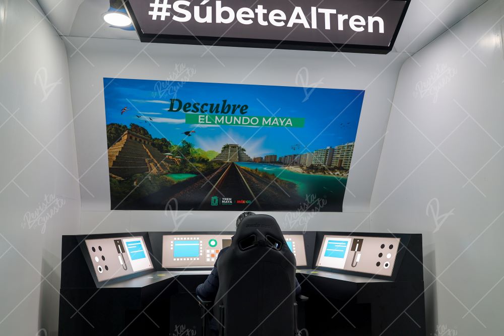Tren Maya Se Presenta En Fitur Madrid Espana Como Atractivo Turistico