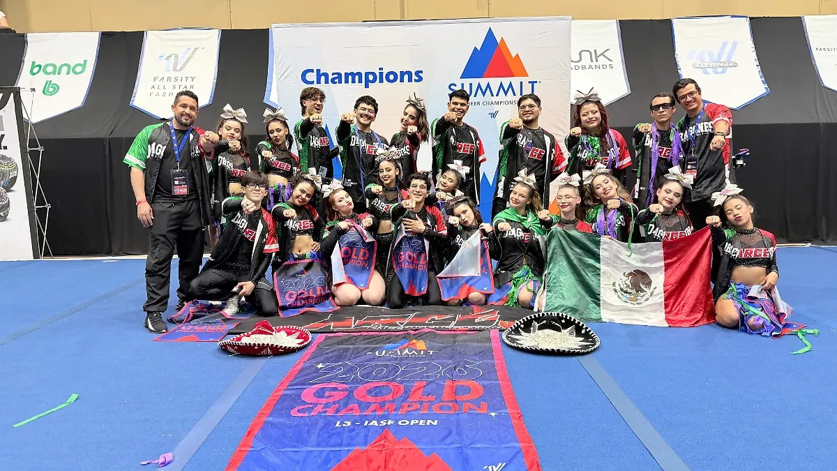 Orgullo Nacional: Atletas mexicanos conquistan el Oro Mundial en Orlando tras un año de sacrificios