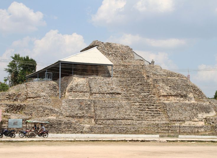 Acanceh: La impresionante pirámide maya que quedó en plena zona urbana de Yucatán