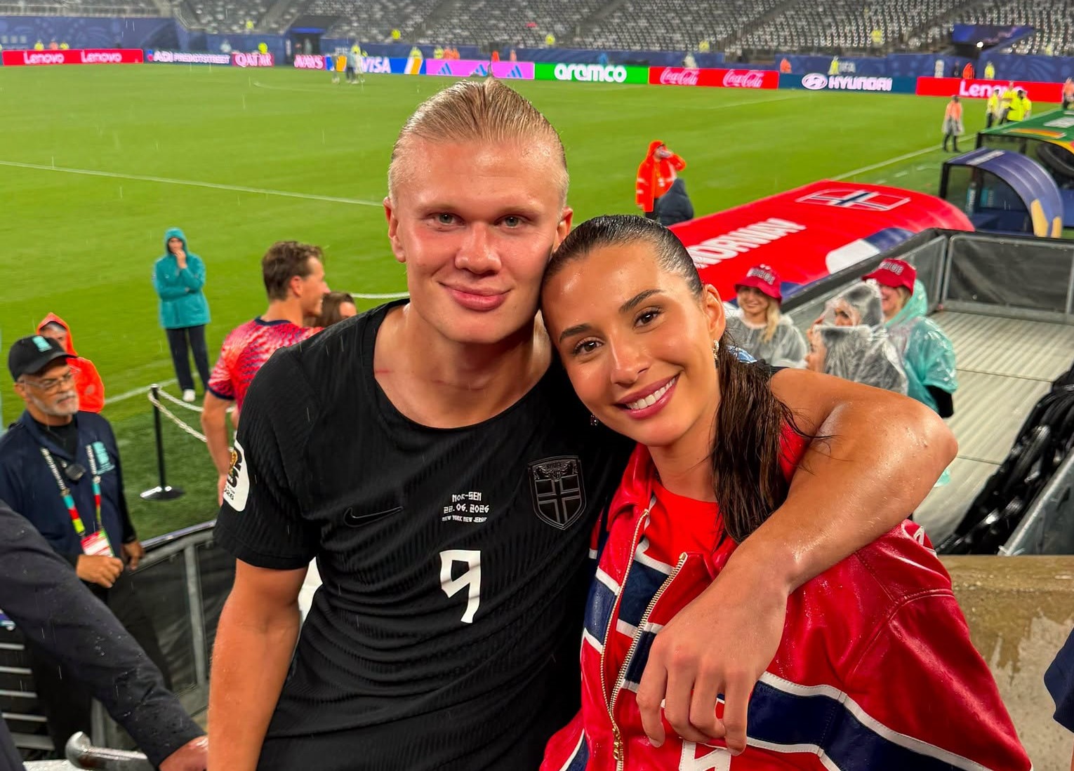 Isabel Haugseng Johansen: La discreta novia de Erling Haaland que conquista en el Mundial 2026