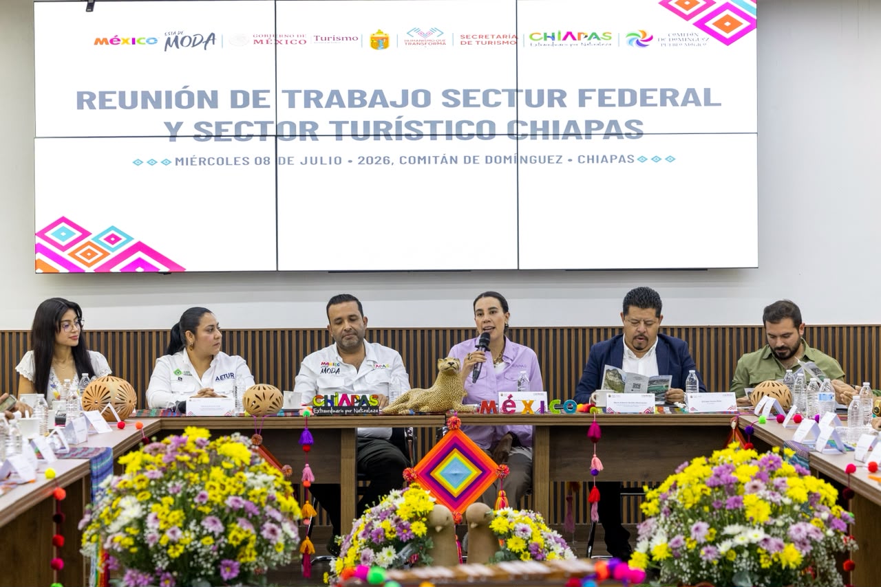 La Secretaria De Turismo, Josefina Rodríguez, Encabeza Una Reunión De Trabajo Sobre Turismo Comunitario En Chiapas Junto A Autoridades Estatales Y Prestadores De Servicios Turísticos.