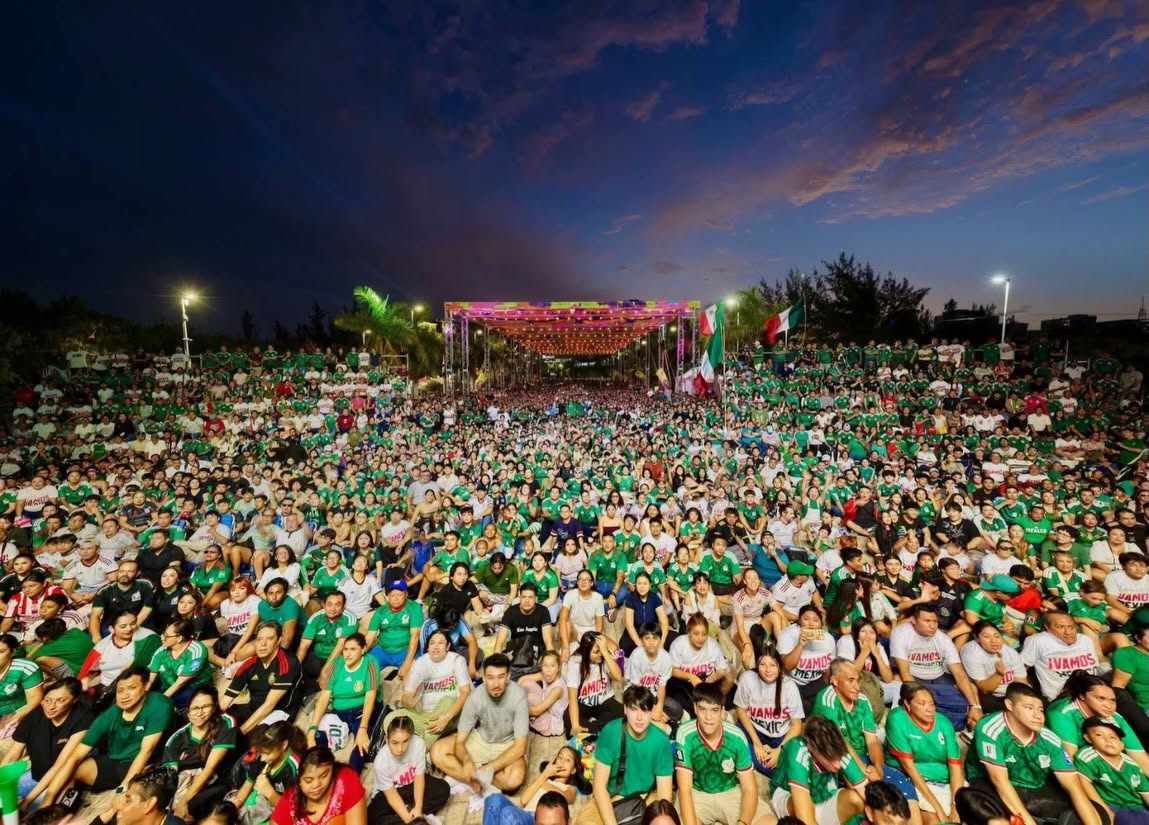 Cancún se paraliza de pasión: más de 6 mil almas celebran el triunfo del tri en el malecón tajamar la revista del sureste mx Mas De 6 Mil Almas Celebran El Triunfo Del Tri En El Malecon Tajamar