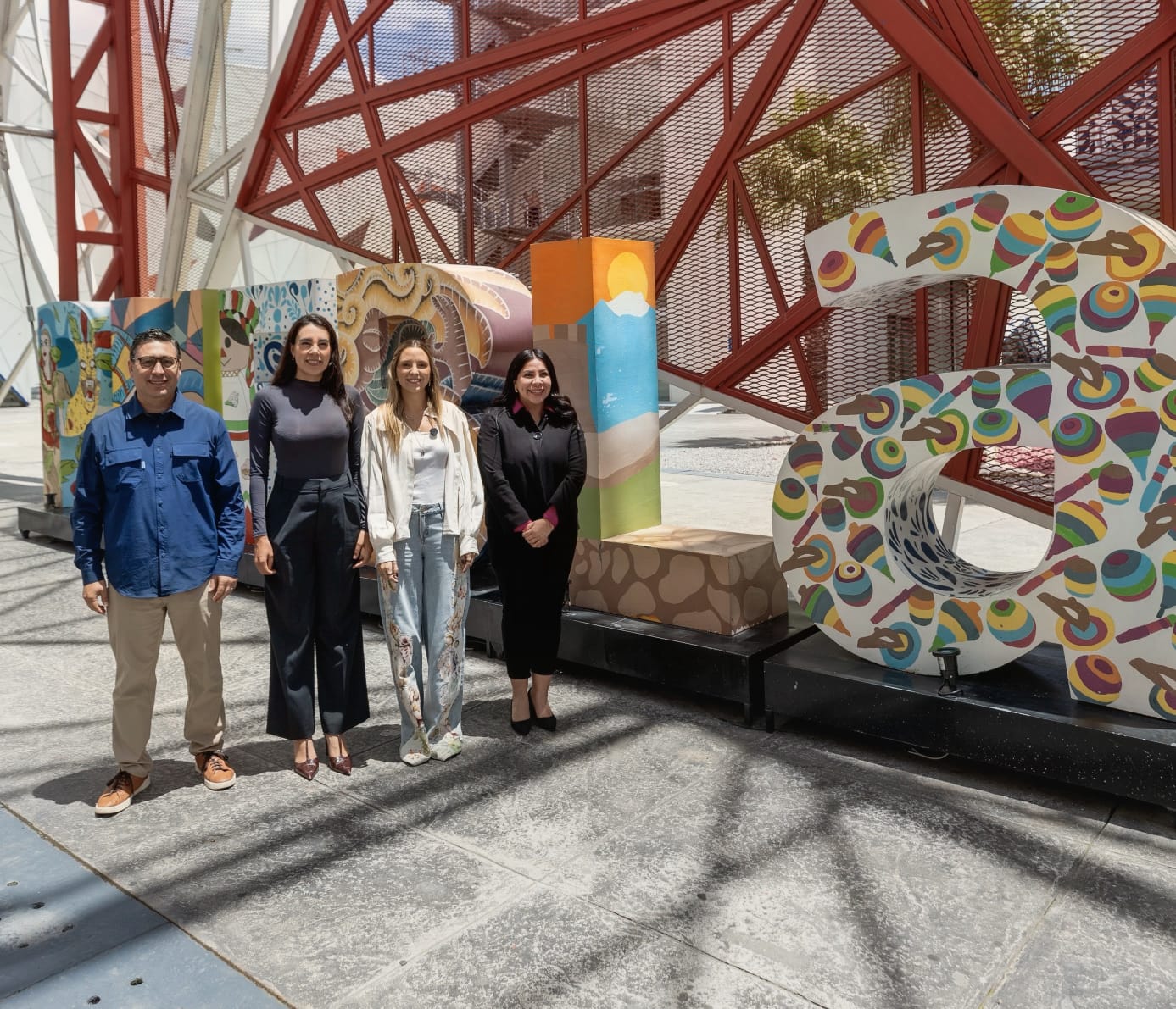 Puebla se prepara para el tianguis turístico 2027 y celebra su tradición gastronómica la revista del sureste mx Autoridades Supervisan Las Instalaciones Del Centro Expositor Y De Convenciones Puebla, Sede Del Tianguis Turístico México 2027.