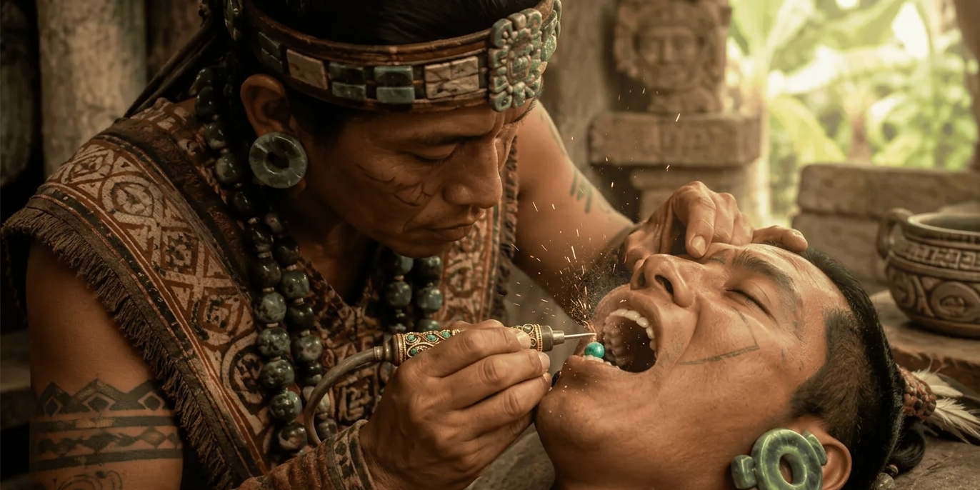 La odontología prehispánica al descubierto: Dentistas mayas usaron jade para curar caries y las piezas siguen intactas un milenio después