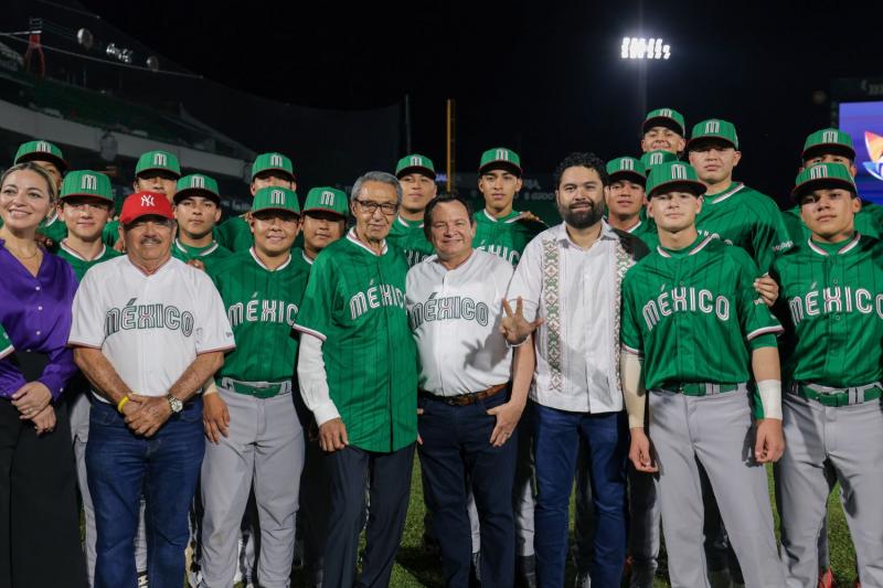 Selección Juvenil De México Durante La Copa Mundial De Béisbol Sub-15 2026 En Yucatán