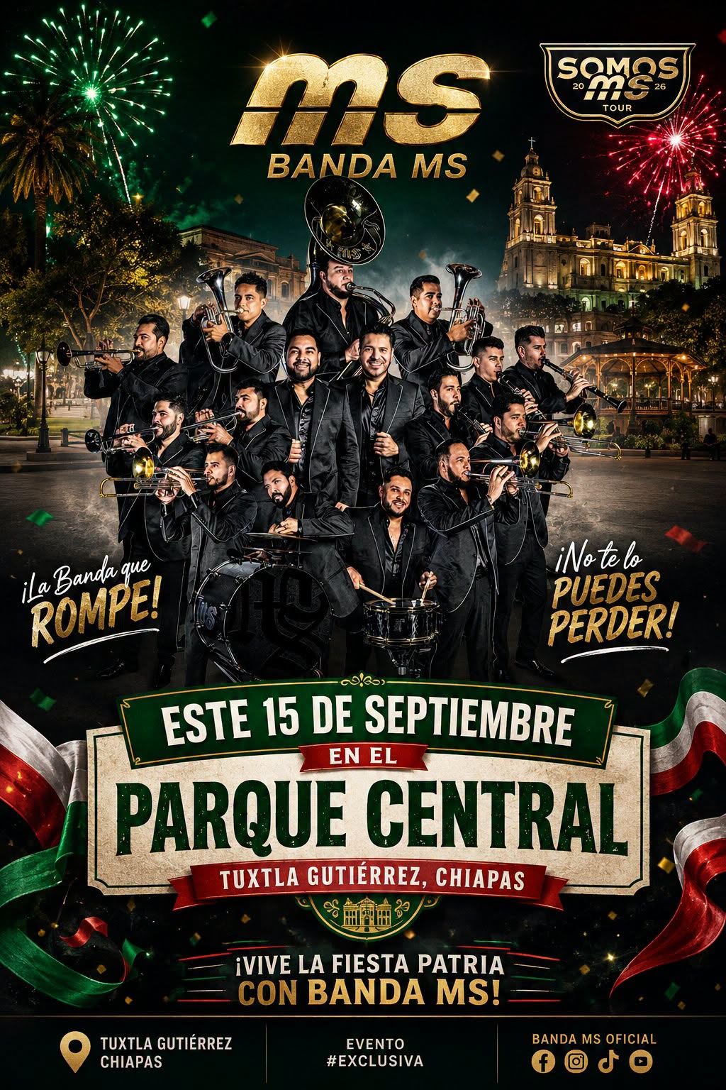 Banda Ms Fiestas Patrias Chiapas