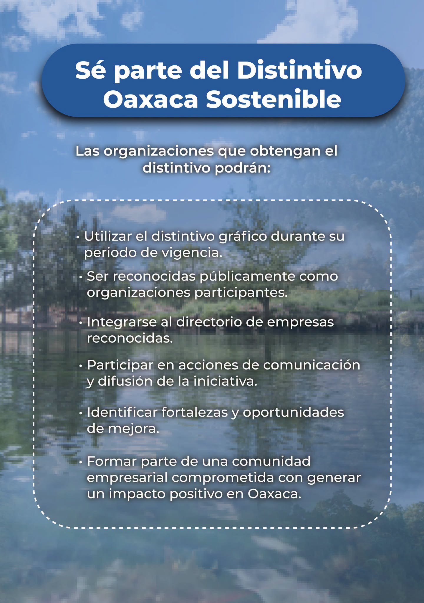 Distintivo Oaxaca Sostenible 2026 Requisitos Y Fecha Limite Para Empresas Turisticas 4
