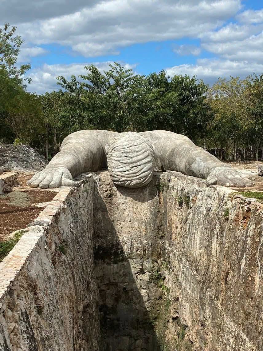 Cenote puksi'ikal: el gigante de piedra que custodia la entrada al inframundo maya en yucatán la revista del sureste mx Cenote Puksiikal El Gigante De Piedra Que Custodia La Entrada Al Inframundo Maya En Yucatan 2
